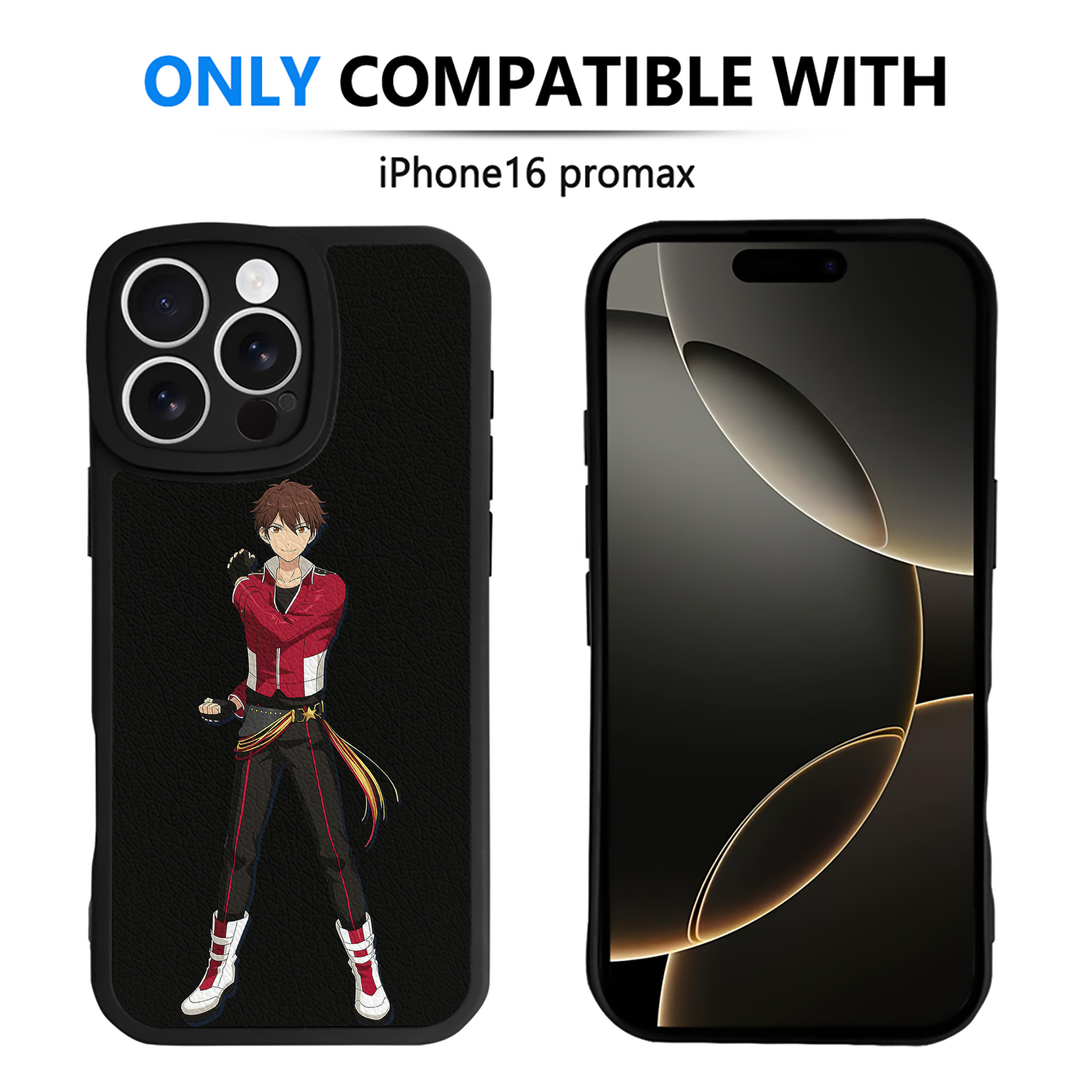 （画像用） あんさんぶるスターズ! Ensemble Stars 【iPhone 16シリーズ対応】シリコンスマホケース（レザー調） 材質：シリコン